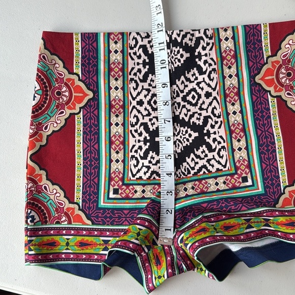 Flying Tomato Bold Print High Waist Short Shorts - Picture 13 of 14